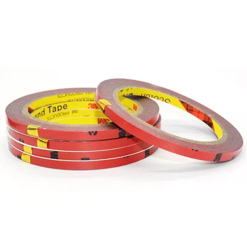 Vehicle 3M Strong Permanent Double Sided Super Sticky Versatile Roll Tape Craft - 5mm