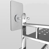 10X Punch-Free Adhesive Wall Hanging Hooks - 8mm - 45-Degree Angle