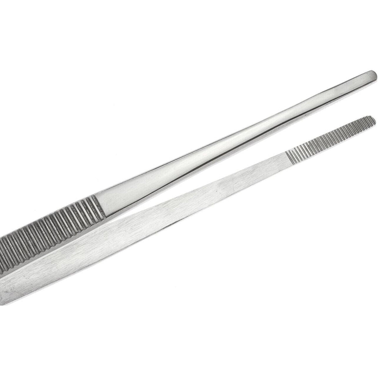 Kitchen Tweezers Silver Garden Tweezer For Professional Use Craft Home Long Au - CR 20cm