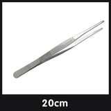 Kitchen Tweezers Silver Garden Tweezer For Professional Use Craft Home Long Au - CR 25cm - Extra Image