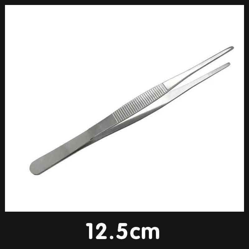 Kitchen Tweezers Silver Garden Tweezer For Professional Use Craft Home Long Au - CR 30cm
