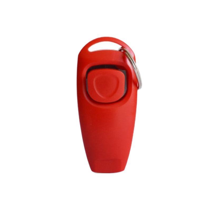 Dog Whistle and Clicker Set for Training Stop Barking Obedience Tool Combo - Sky Blue