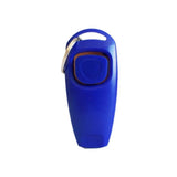 Dog Whistle and Clicker Set for Training Stop Barking Obedience Tool Combo - Sky Blue