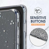For Samsung Galaxy S20 Fe S21 Ultra S20 Shockproof Bling Glitter Soft Case Purple - For Samsung S21Ultra/S30Ultra - Side View