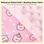 Lightweight Summer Cotton Sleeping Bag Nest Hamsters Small Pets Nest Hammock - Pink