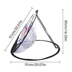 Golf Chipping Net Practice Training Net Portable Target Pop Up Net for Outdoor