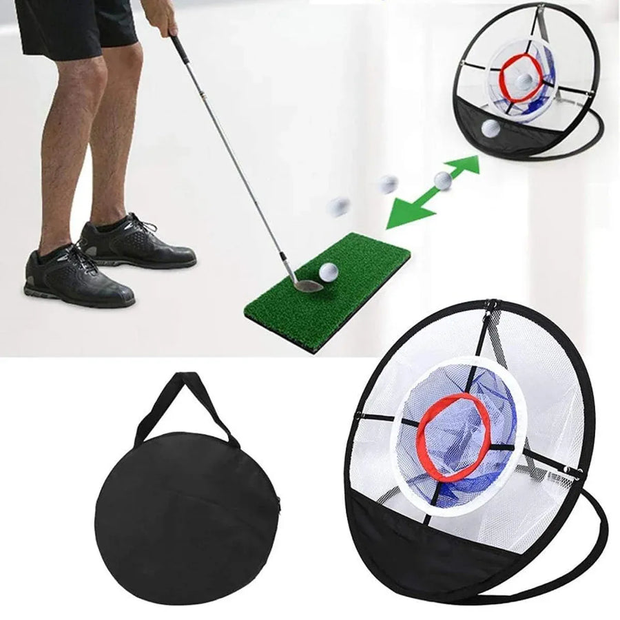 Golf Chipping Net Practice Training Net Portable Target Pop Up Net for Outdoor