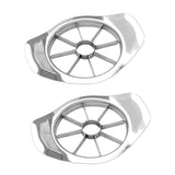 1/2PCS Apple Corer Slicer Peeler Stainless Steel Fruit Cutter Divider Home Tool - 1PC - Close-Up Angle