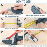 Drywall Gypsum Board Cutter Woodworking Special Knife Compasses for Decoration - 45-Degree Angle