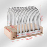 Multifunction Kitchen Bread Toast Slicer Potato Cheese Baking Cutter Divider - Side View