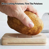 Multifunction Kitchen Bread Toast Slicer Potato Cheese Baking Cutter Divider - Top-Down View