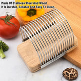 Multifunction Kitchen Bread Toast Slicer Potato Cheese Baking Cutter Divider - Extra Image
