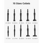 16PCS Inner Bearing Puller Set Slide Hammer Blind Hole Remover Kit