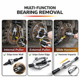 16PCS Inner Bearing Puller Set Slide Hammer Blind Hole Remover Kit - Extra Image