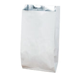 Aluminum Foil Lined Chips Bbq Chicken Paper Bags Disposable Greaseproof Takeaway - 12*4*21.5-500PCS - Low Angle