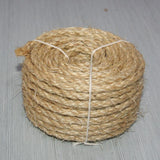 Versatile Natural Sisal Rope 6mm Thick Twine 10M-50M for Crafts - 6MM*20M - Side View