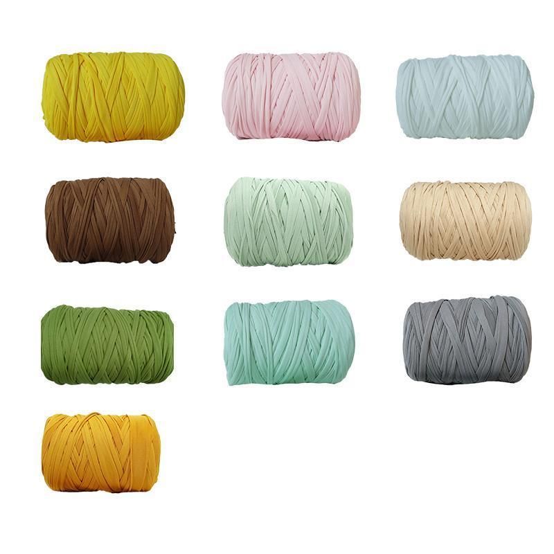 Chunky Arm Wool Yarn Knitted Soft Woolen Yarn Hand Washable Knitted Yarn for Bed - Light Green