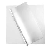 100X Clear Cellophane Wrap Rolls - 4 Sizes for Gifts & Bouquets - 100PCS-53*53CM - Front View