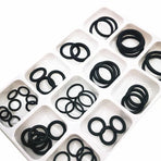 Rubber O-Ring Assortment Kit 50PC- Pack O-Rings Set Automotive Plumbing Seals