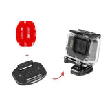 5PCS Flat GoPro 3M Adhesive Mount Set for Hero Series Helmet Car Board Camera - Top-Down View