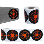 250X Roll Shooting Target Self Adhesive Targets Splatter Reactive Target Sticker