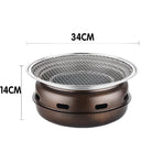 Multifunctional Charcoal Barbecue Grill Household Korean BBQ Grill Port