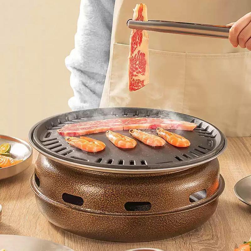 Multifunctional Charcoal Barbecue Grill Household Korean BBQ Grill Port