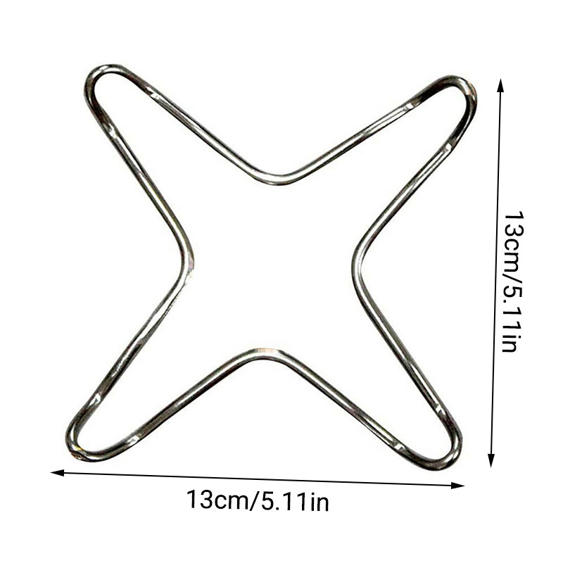 Stove Top Gas Cooker Trivet Ring Reducer Metal Plate Coffee Pot Stand For Moka - 1PC