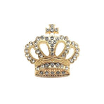 Small Crown Brooch Accessory Fashion Corsage Pin Jewelry Women Men Gift - 3# Gold