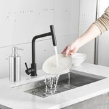 Soap Dispenser 500ml Stainless Steel Pump Silver Bathroom Liquid Container - Extra Image