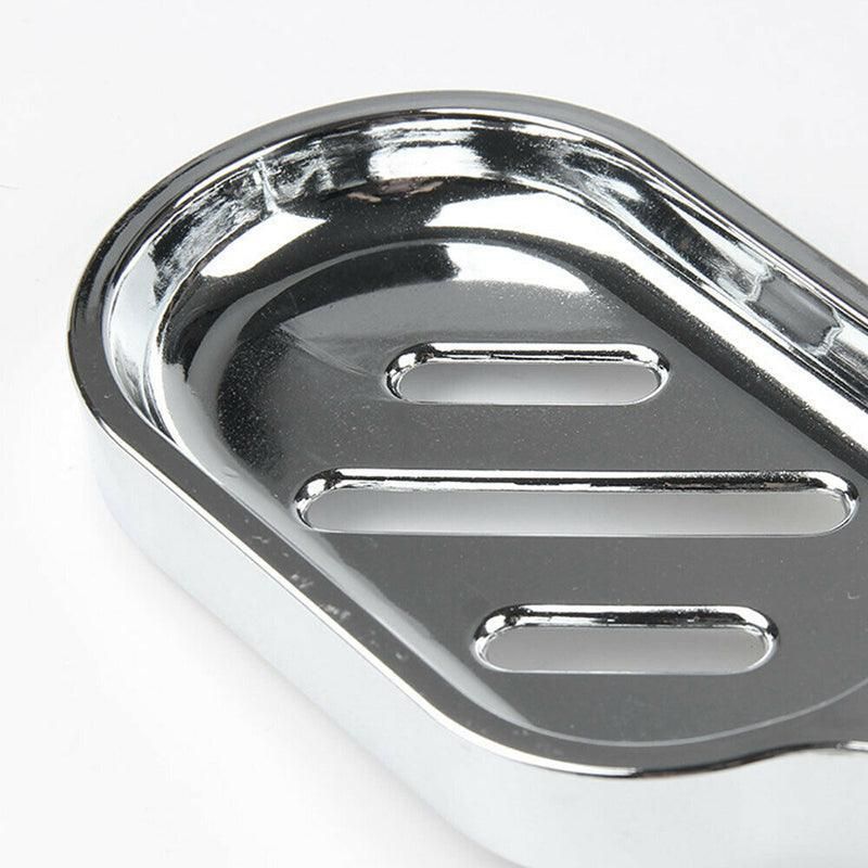 Adjustable Rail Slide Bathroom Bath Shower Soap Dishes Holder For 25 Mm Home Au