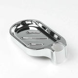 Adjustable Rail Slide Bathroom Bath Shower Soap Dishes Holder For 25 Mm Home Au - Extra Image