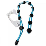 Locks Sock Tidy Clips Rope Storage Hangers Closet Organizer Laundry Helper - Green - Rear View