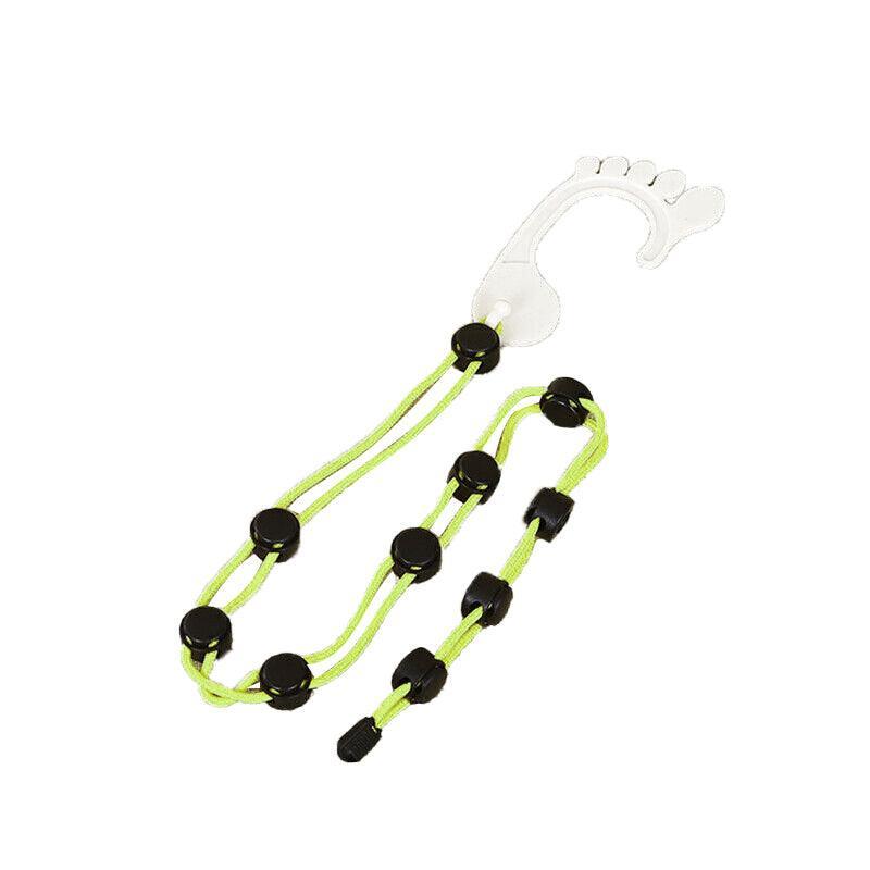 Locks Sock Tidy Clips Rope Storage Hangers Closet Organizer Laundry Helper - Yellow
