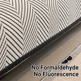 Sofa Cushion Cover Modern Non Slip Couch Protector Furniture Seat Slipcover Pad - 70x210cm - Rear View
