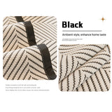 Sofa Cushion Cover Modern Non Slip Couch Protector Furniture Seat Slipcover Pad - 70x210cm - Close-Up Angle