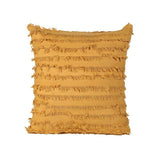 Boho Tassel Fringe Striped Cushion Cover Soft Home Decor Sofa Throw Pillow Case - Grey
