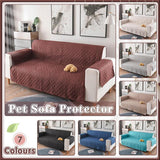 190x195cm Seater Pet Sofa Protector Cover Quilted Couch Covers Lounge Slipcover - Beige