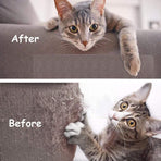 Cat Couch Sofa Scratch Guard Stickers Pet Furniture Anti-Scratching Protector - 2PCS