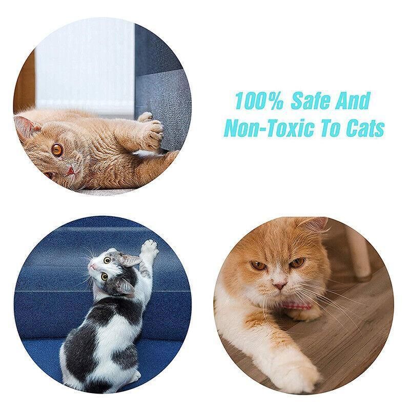 Cat Couch Sofa Scratch Guard Stickers Pet Furniture Anti-Scratching Protector - 2PCS
