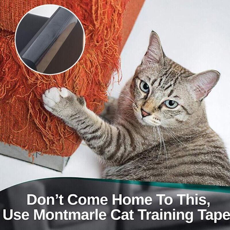 Cat Couch Sofa Scratch Guard Stickers Pet Furniture Anti-Scratching Protector - 2PCS