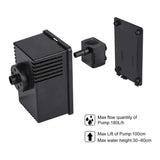 Solar Powered Water Fountain Pump Garden Pond Submersible Filter Fish Tank Kit - Close-Up Angle