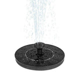 2022 Outdoor Solar Powered Floating Bird Bath Water Fountain Pump Garden Pond Au - Front View