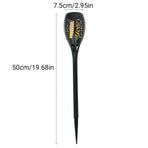 4pcs LED Solar Flickering Flame Torch Lights Outdoor Garden Path Landscape Lamps