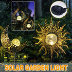 Solar Lights LED Garden Decor Outdoor Path Lights Lawn Light Lantern Lamp - 1X Flame