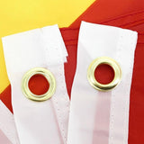 Large Spain Spanish Flag Heavy Duty Outdoor ES 90x150cm - 3x5ft - Close-Up Angle