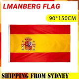 Large Spain Spanish Flag Heavy Duty Outdoor ES 90x150cm - 3x5ft - Extra Image