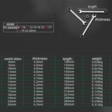 14 Piece Metric Combination Spanner Set with Roll Bag 8mm to 24mm Heavy Duty - Side View