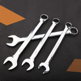 14 Piece Metric Combination Spanner Set with Roll Bag 8mm to 24mm Heavy Duty