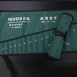 14 Piece Metric Combination Spanner Set with Roll Bag 8mm to 24mm Heavy Duty